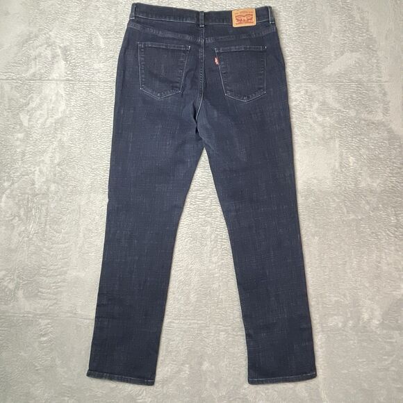 Levi's Jeans Women's Classic Straight Blue Size 10 Stretch Denim Normcore Basics - Picture 10 of 11